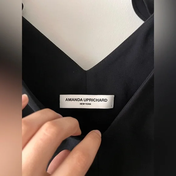 Amanda Uprichard Gimlet Dress in Black - Large - Picture 5 of 7